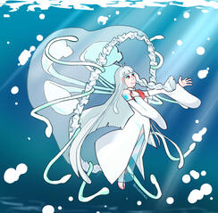 Fullbody Lineart + Color (char belongs to Vocaloid)